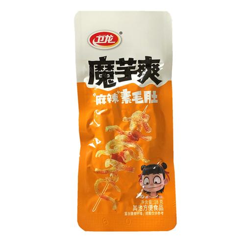 卫龙魔芋爽丝素毛肚香辣麻辣风吃海带结散装80后怀旧小吃零食下饭
